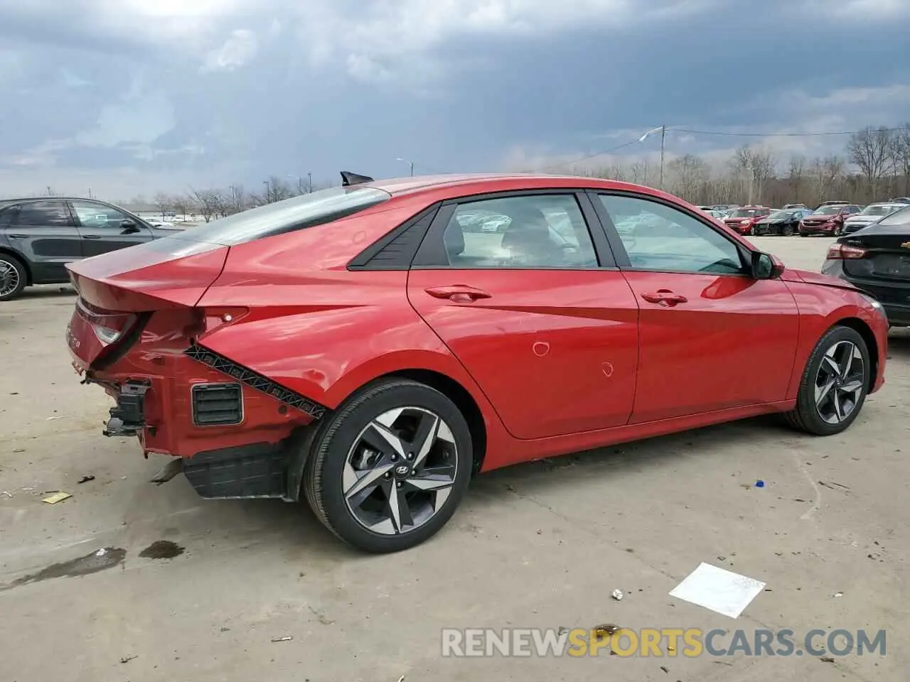 3 Photograph of a damaged car 5NPLS4AG1PH099547 HYUNDAI ELANTRA 2023