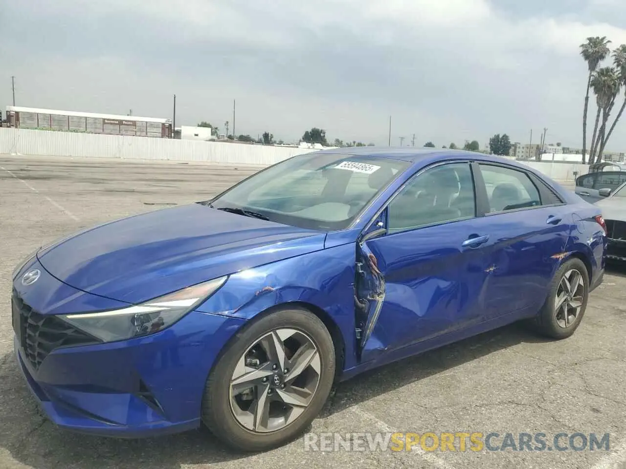 1 Photograph of a damaged car 5NPLS4AG1PH105556 HYUNDAI ELANTRA 2023