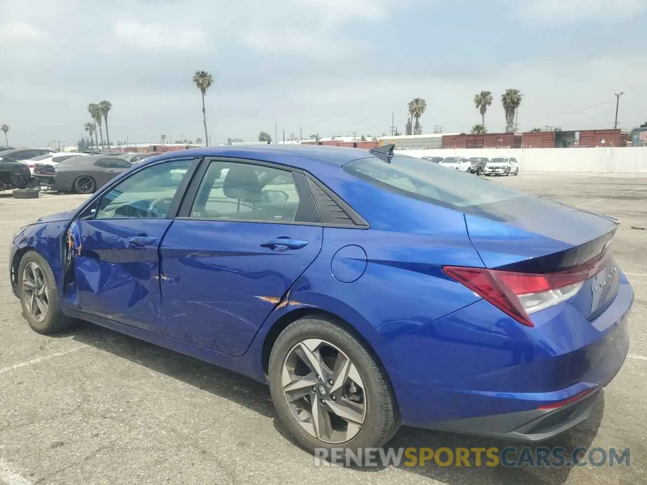 2 Photograph of a damaged car 5NPLS4AG1PH105556 HYUNDAI ELANTRA 2023