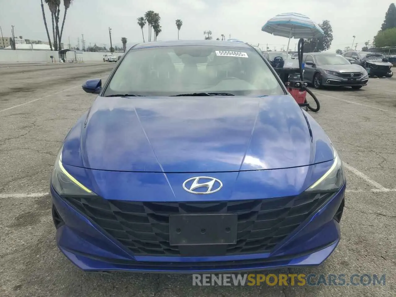5 Photograph of a damaged car 5NPLS4AG1PH105556 HYUNDAI ELANTRA 2023