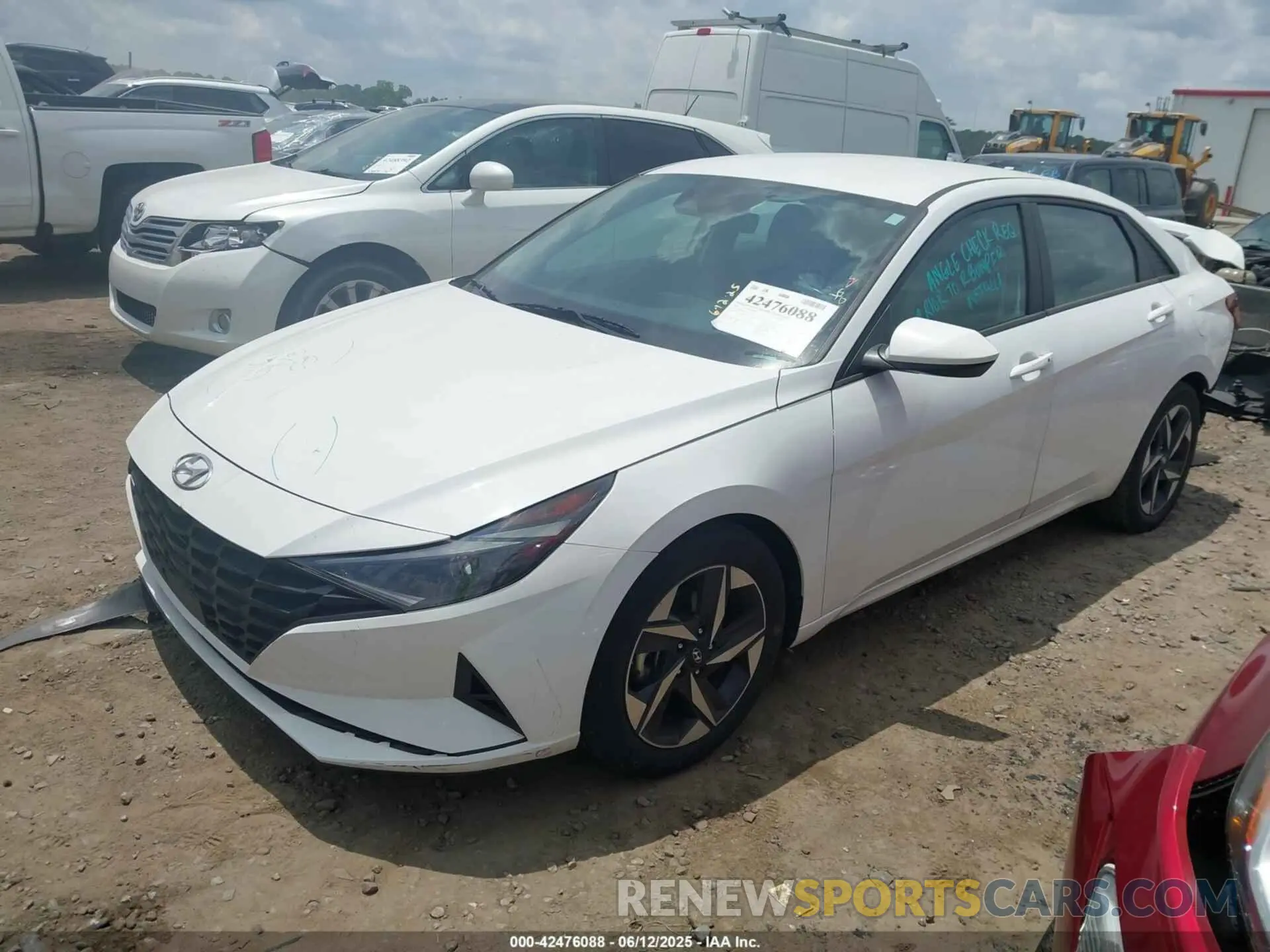 2 Photograph of a damaged car 5NPLS4AG1PH113172 HYUNDAI ELANTRA 2023