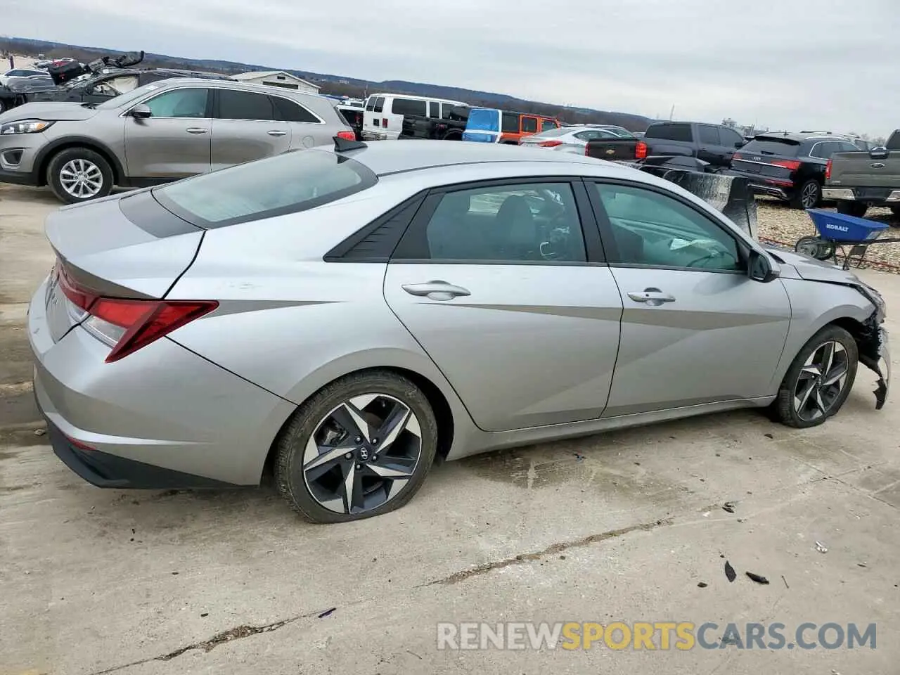 3 Photograph of a damaged car 5NPLS4AG1PH119733 HYUNDAI ELANTRA 2023