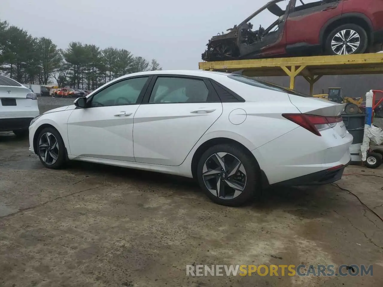 2 Photograph of a damaged car 5NPLS4AG2PH096589 HYUNDAI ELANTRA 2023
