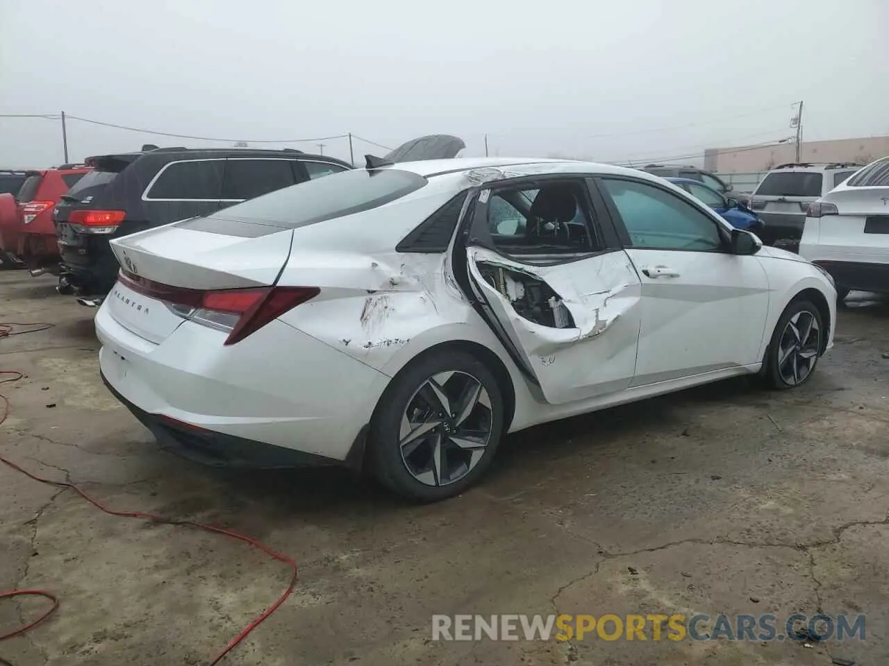 3 Photograph of a damaged car 5NPLS4AG2PH096589 HYUNDAI ELANTRA 2023