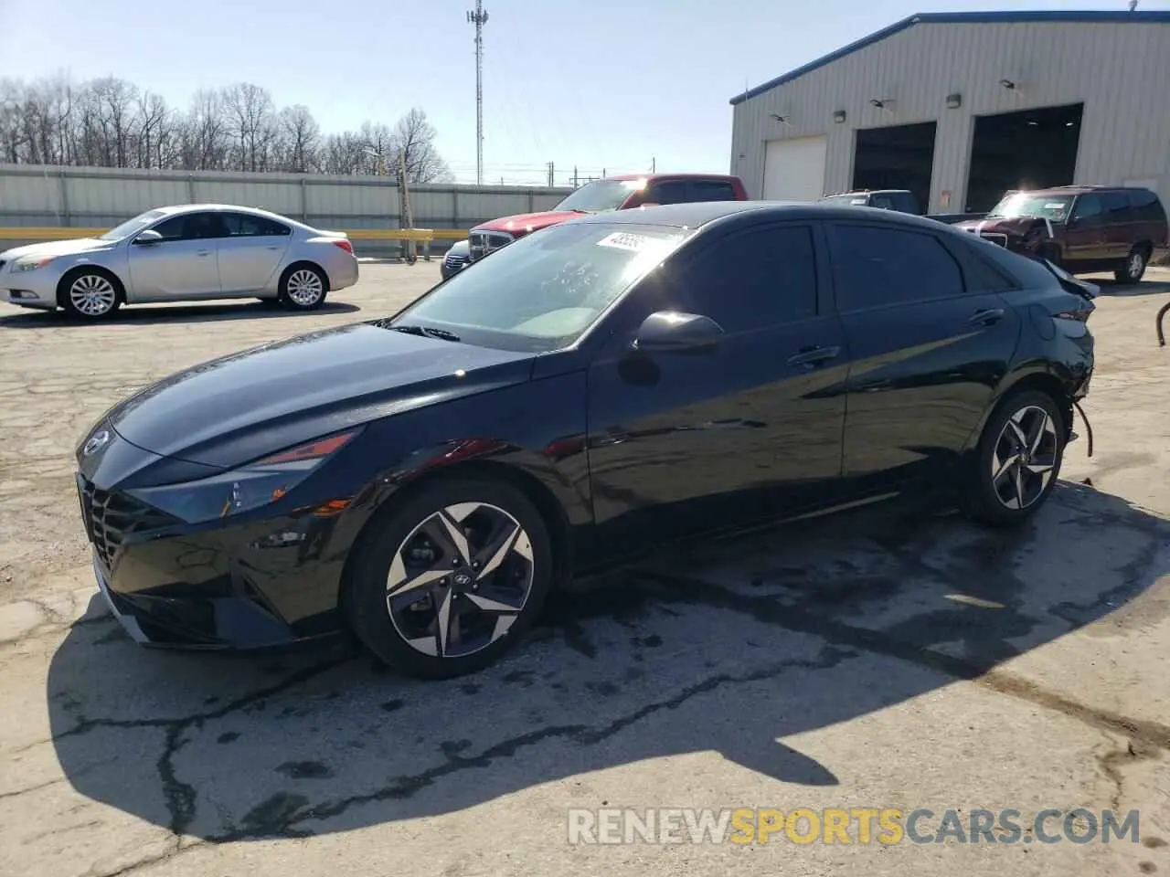 1 Photograph of a damaged car 5NPLS4AG3PH094883 HYUNDAI ELANTRA 2023