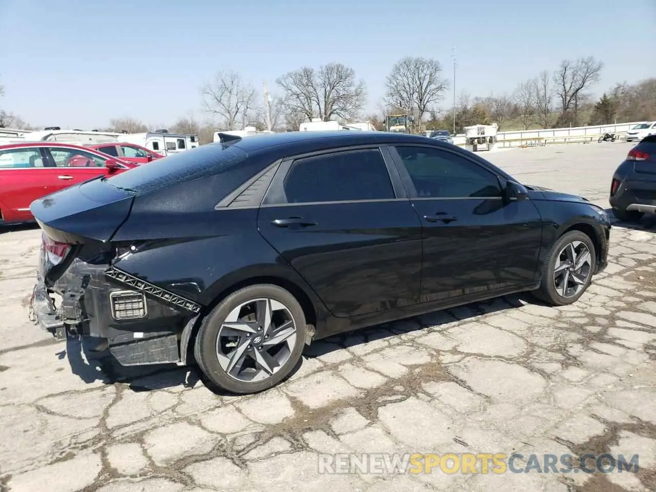 3 Photograph of a damaged car 5NPLS4AG3PH094883 HYUNDAI ELANTRA 2023