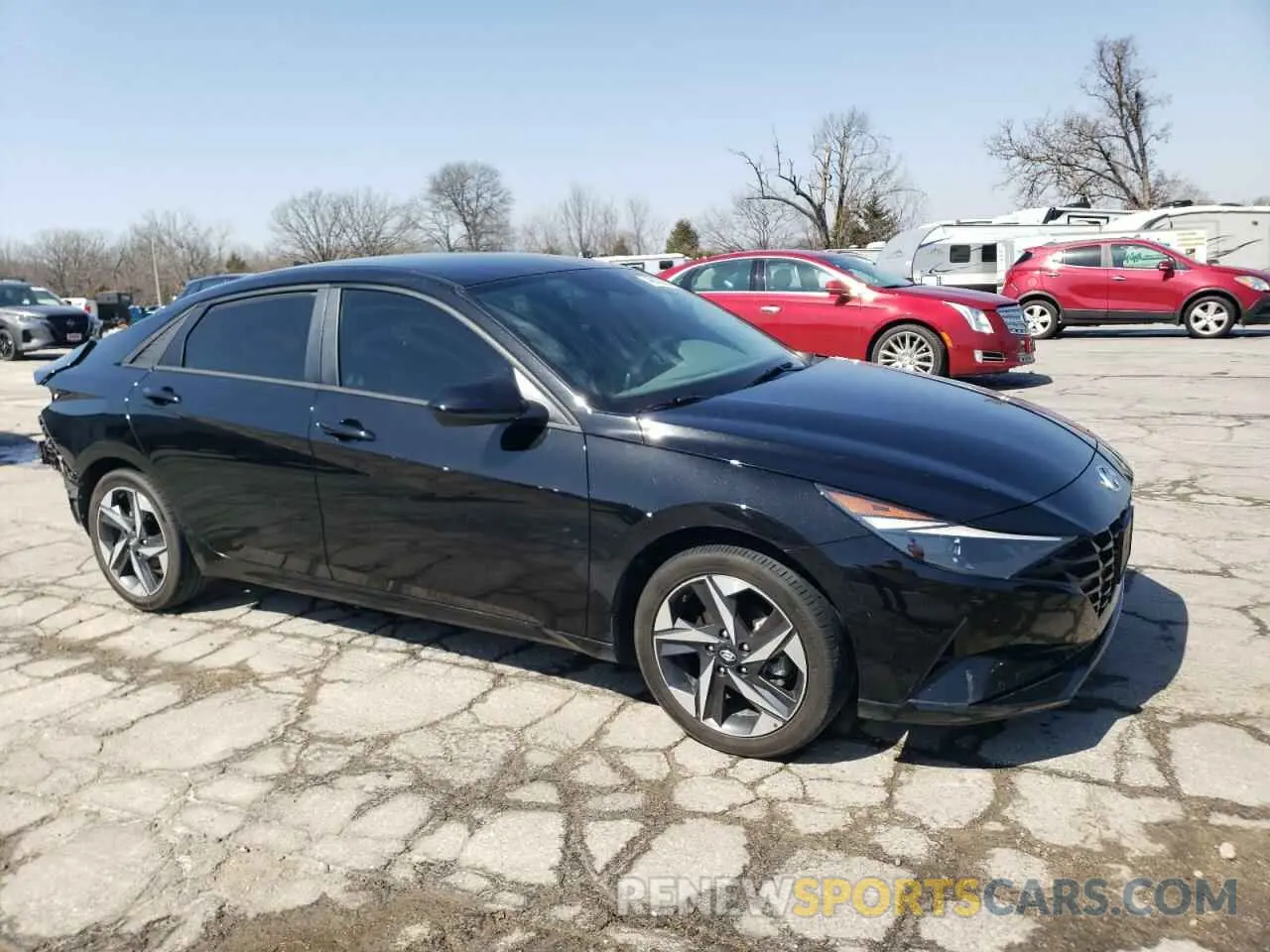 4 Photograph of a damaged car 5NPLS4AG3PH094883 HYUNDAI ELANTRA 2023