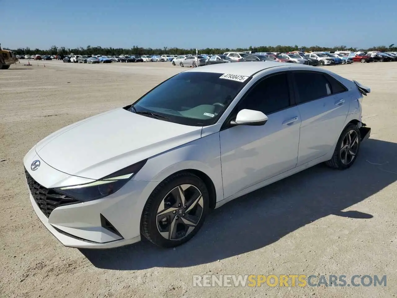 1 Photograph of a damaged car 5NPLS4AG3PH097783 HYUNDAI ELANTRA 2023