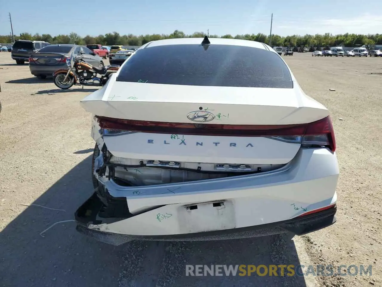 6 Photograph of a damaged car 5NPLS4AG3PH097783 HYUNDAI ELANTRA 2023