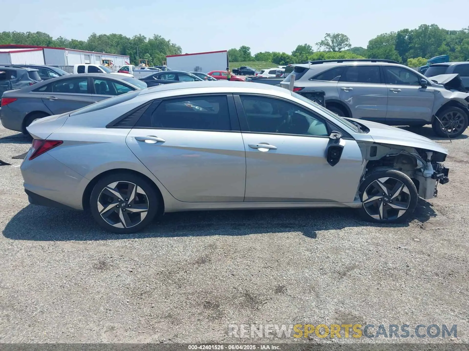 14 Photograph of a damaged car 5NPLS4AG3PH102724 HYUNDAI ELANTRA 2023
