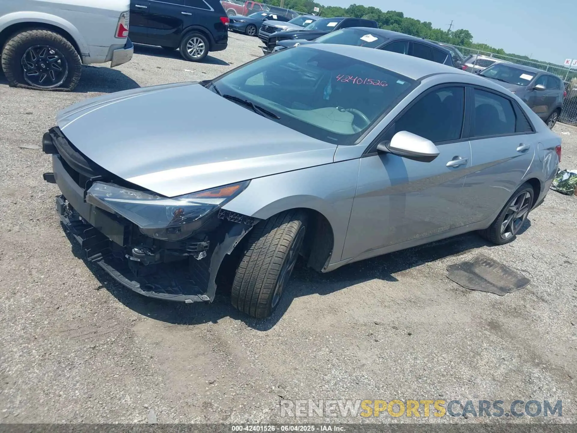 2 Photograph of a damaged car 5NPLS4AG3PH102724 HYUNDAI ELANTRA 2023