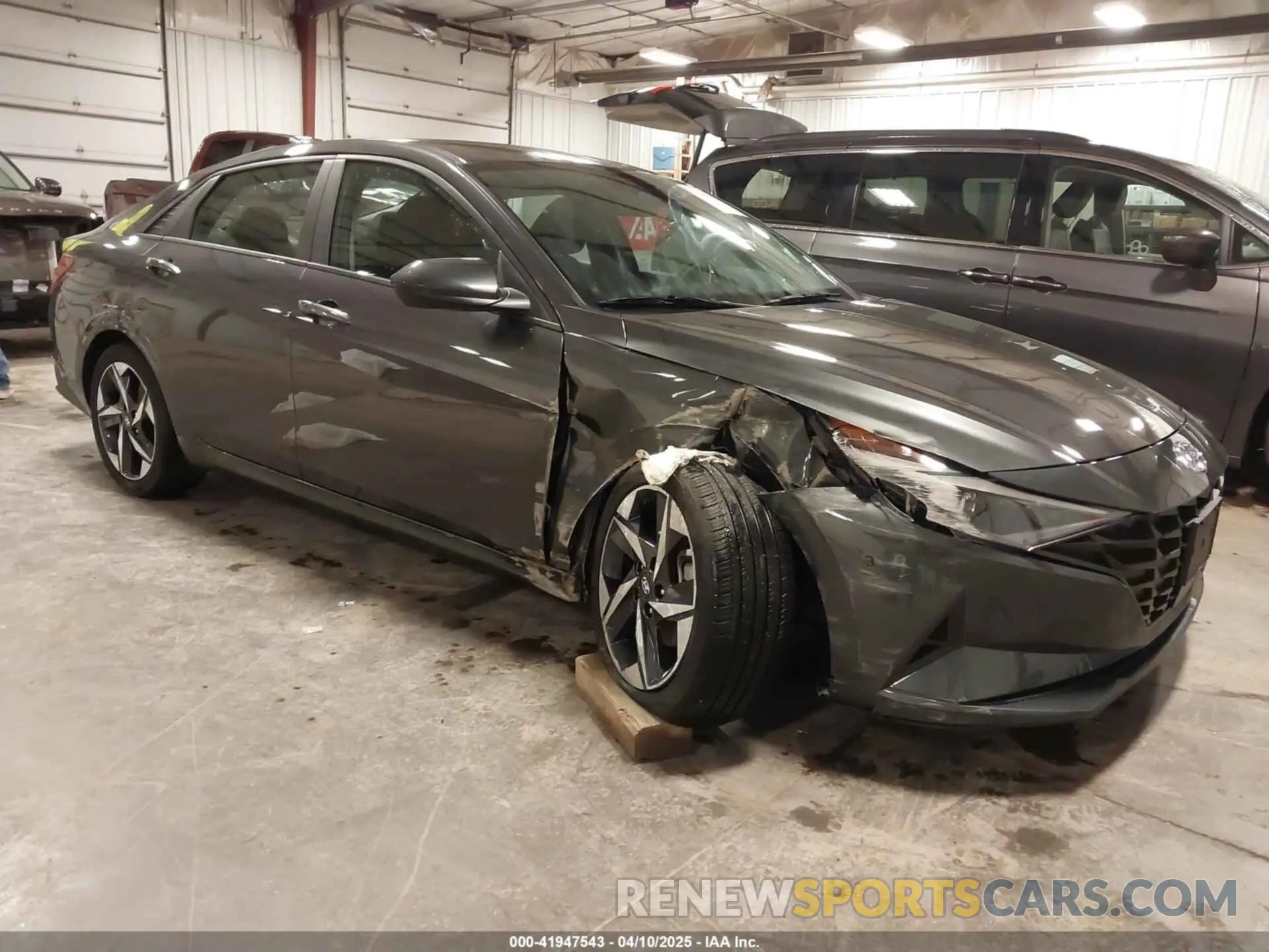1 Photograph of a damaged car 5NPLS4AG3PH118177 HYUNDAI ELANTRA 2023