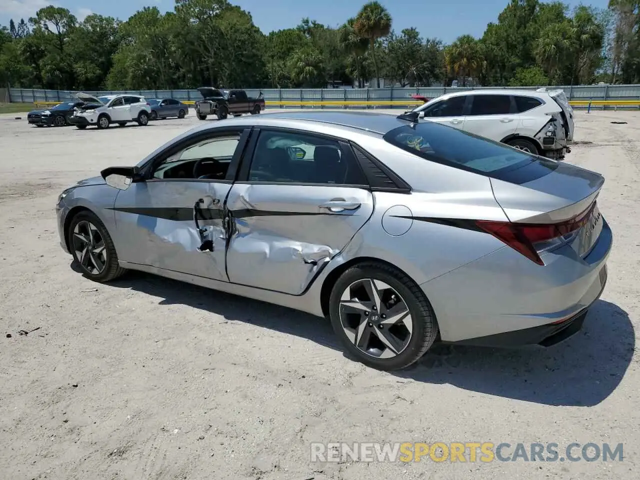 2 Photograph of a damaged car 5NPLS4AG4PH089952 HYUNDAI ELANTRA 2023