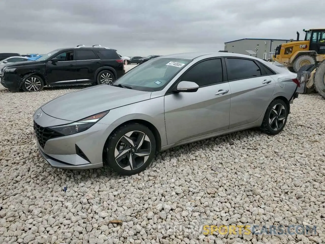 1 Photograph of a damaged car 5NPLS4AG4PH091944 HYUNDAI ELANTRA 2023