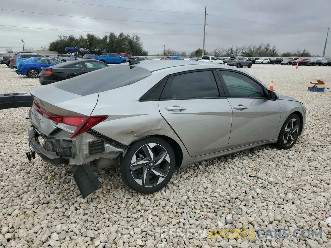 3 Photograph of a damaged car 5NPLS4AG4PH091944 HYUNDAI ELANTRA 2023