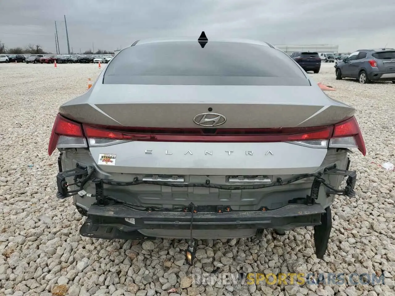 6 Photograph of a damaged car 5NPLS4AG4PH091944 HYUNDAI ELANTRA 2023