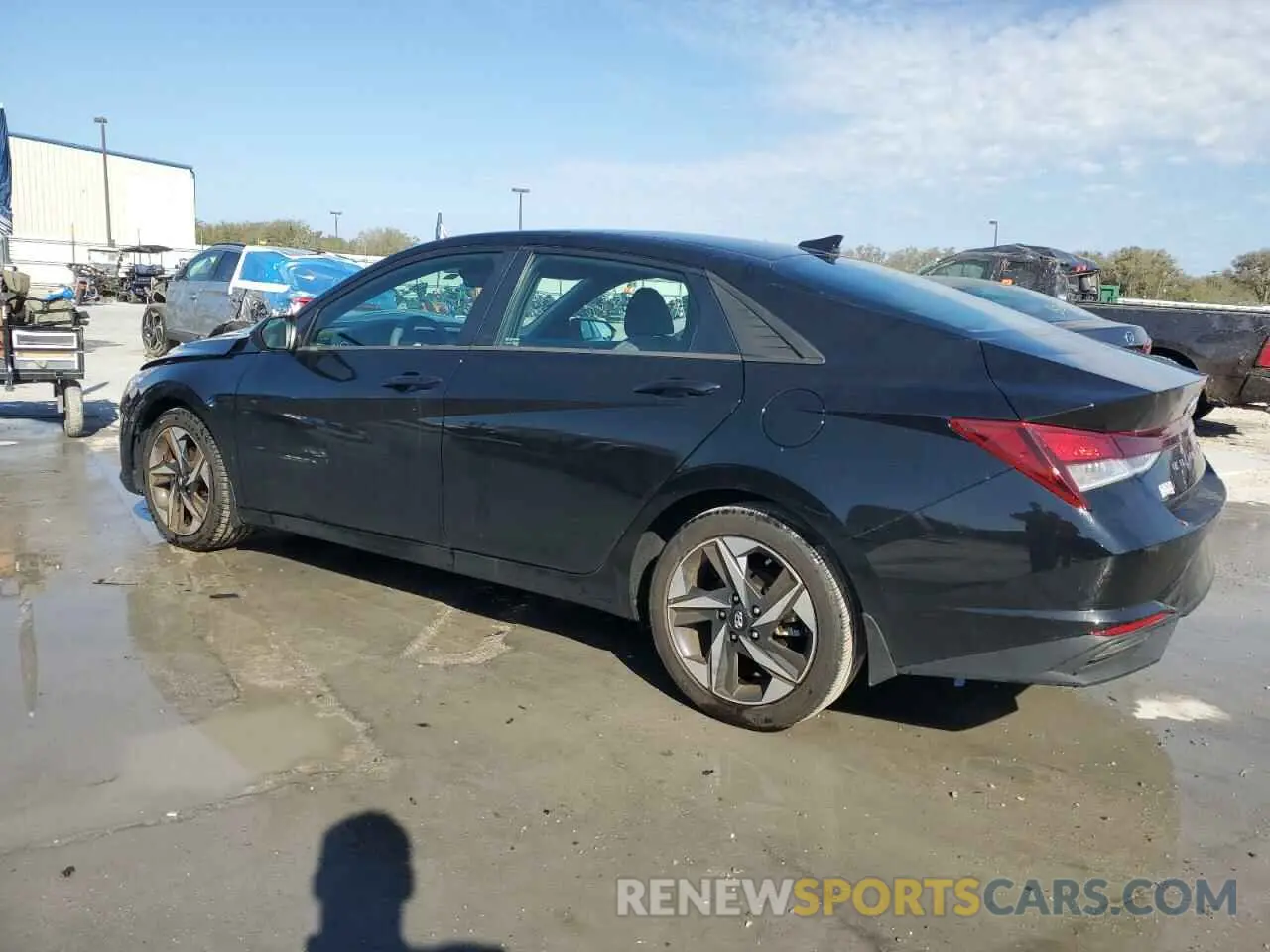 2 Photograph of a damaged car 5NPLS4AG4PH098389 HYUNDAI ELANTRA 2023