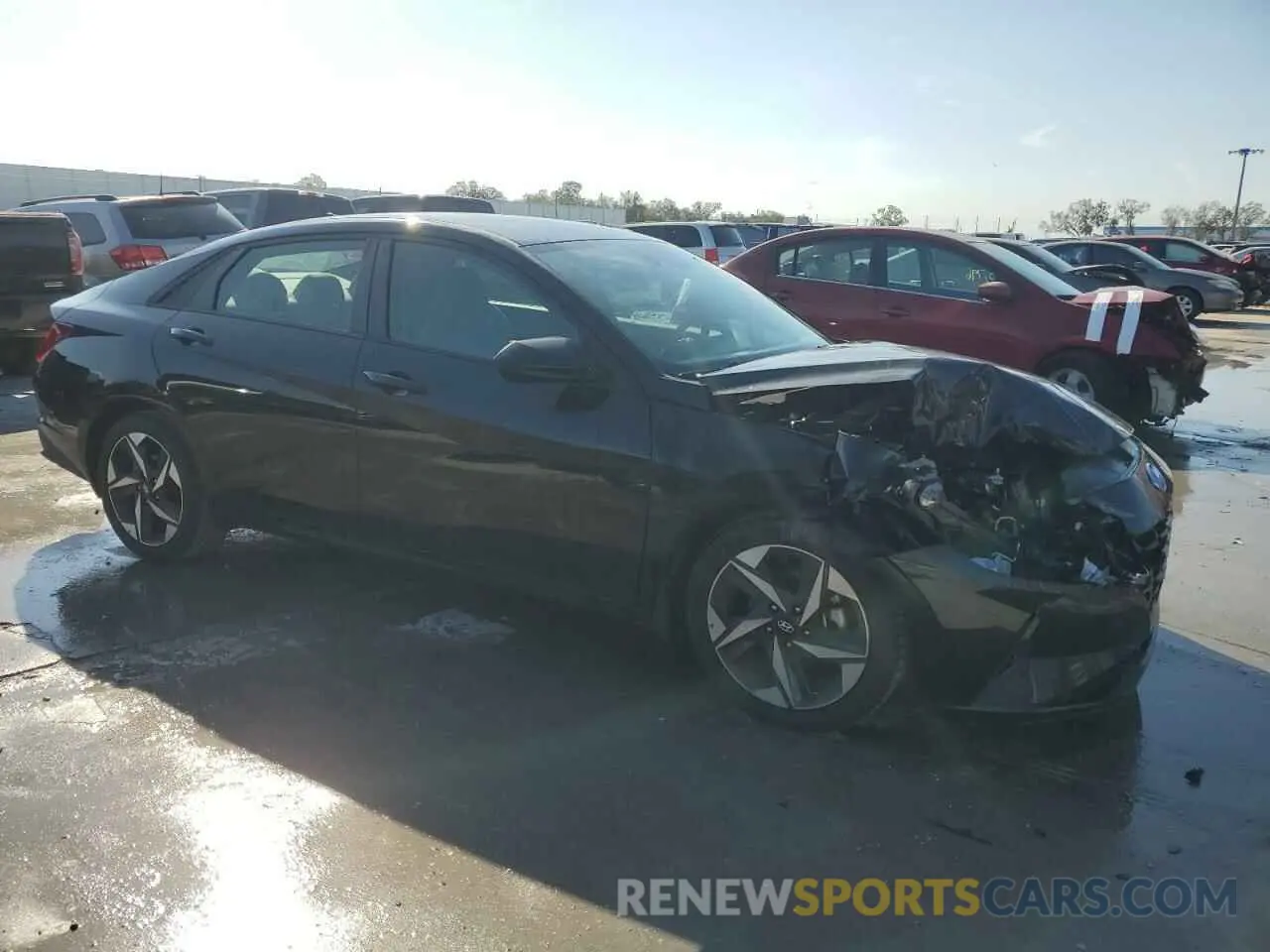4 Photograph of a damaged car 5NPLS4AG4PH098389 HYUNDAI ELANTRA 2023