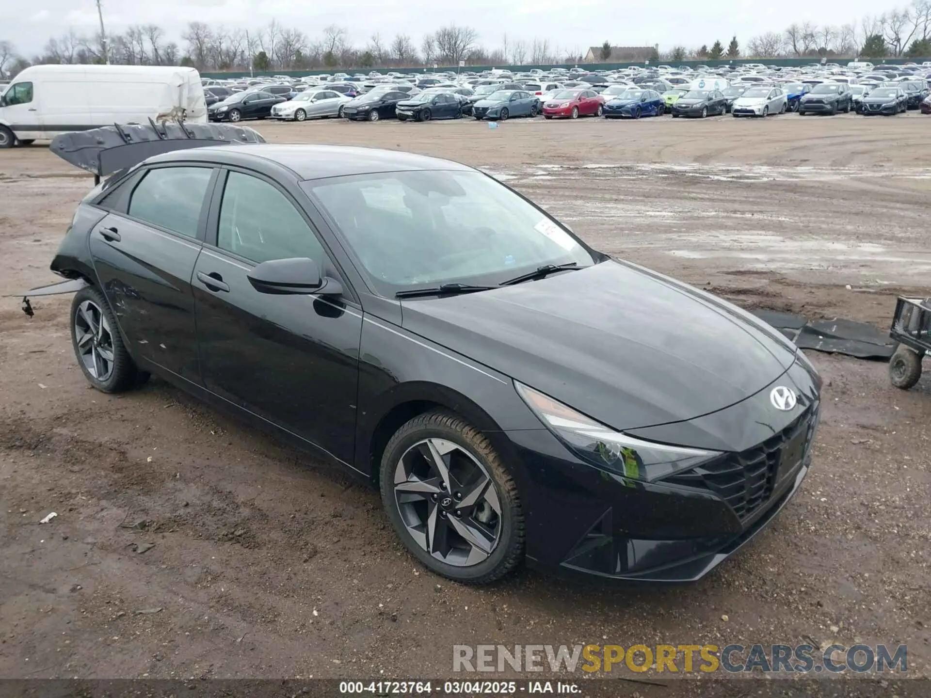 1 Photograph of a damaged car 5NPLS4AG4PH105597 HYUNDAI ELANTRA 2023