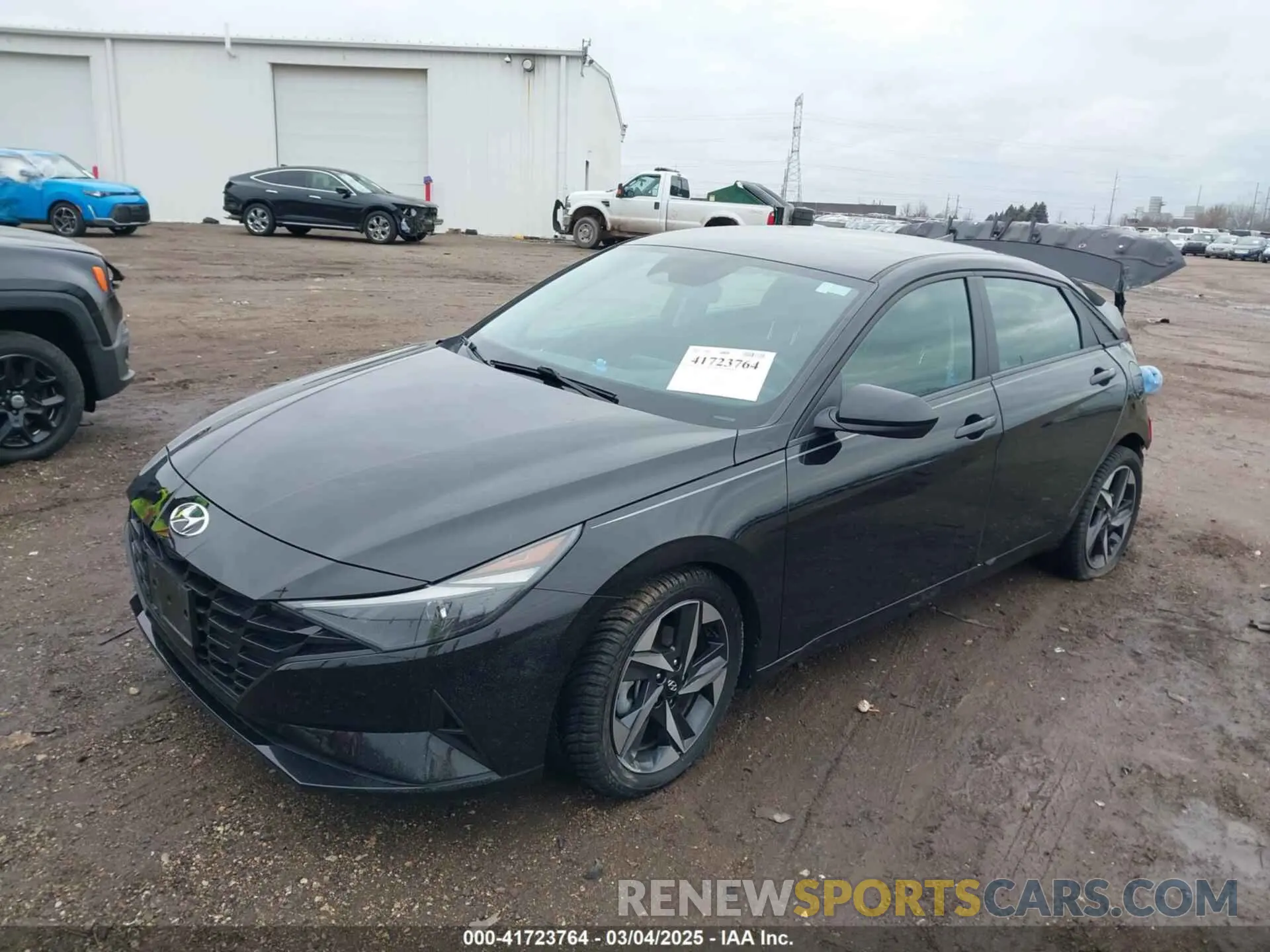 2 Photograph of a damaged car 5NPLS4AG4PH105597 HYUNDAI ELANTRA 2023
