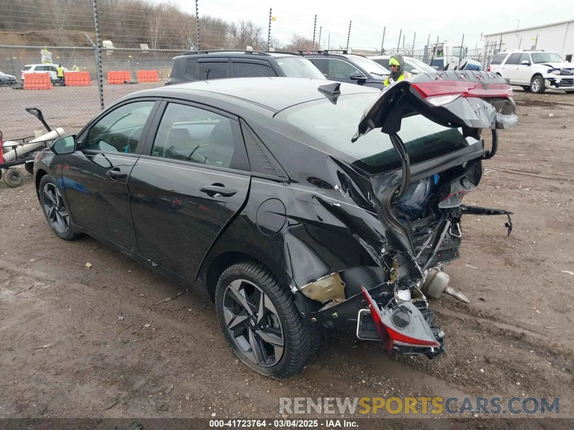 3 Photograph of a damaged car 5NPLS4AG4PH105597 HYUNDAI ELANTRA 2023