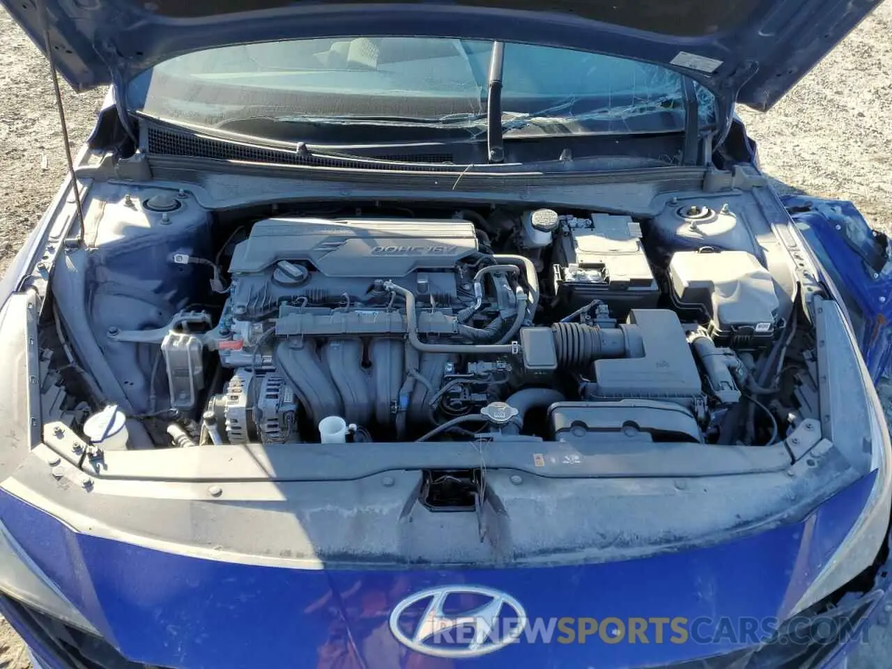 11 Photograph of a damaged car 5NPLS4AG4PH109679 HYUNDAI ELANTRA 2023