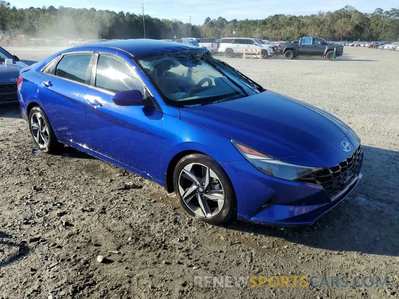 4 Photograph of a damaged car 5NPLS4AG4PH109679 HYUNDAI ELANTRA 2023