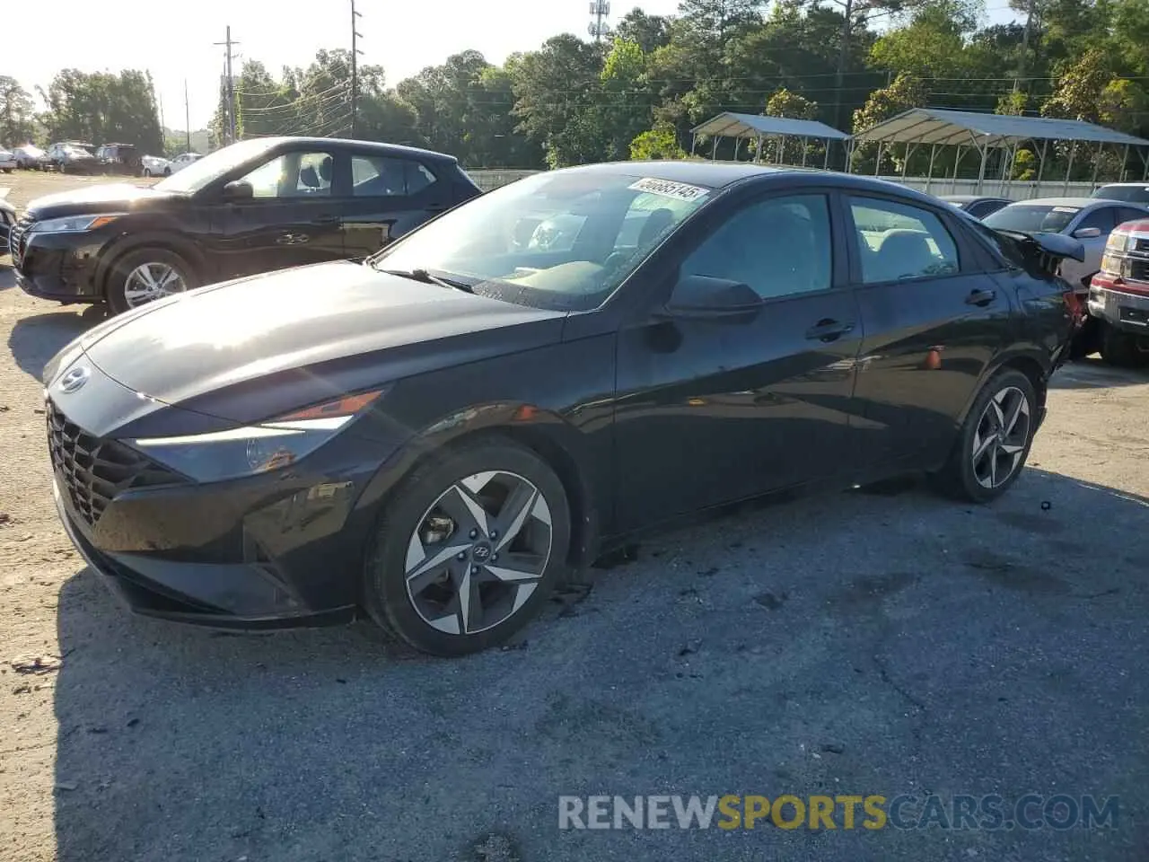 1 Photograph of a damaged car 5NPLS4AG5PH108041 HYUNDAI ELANTRA 2023