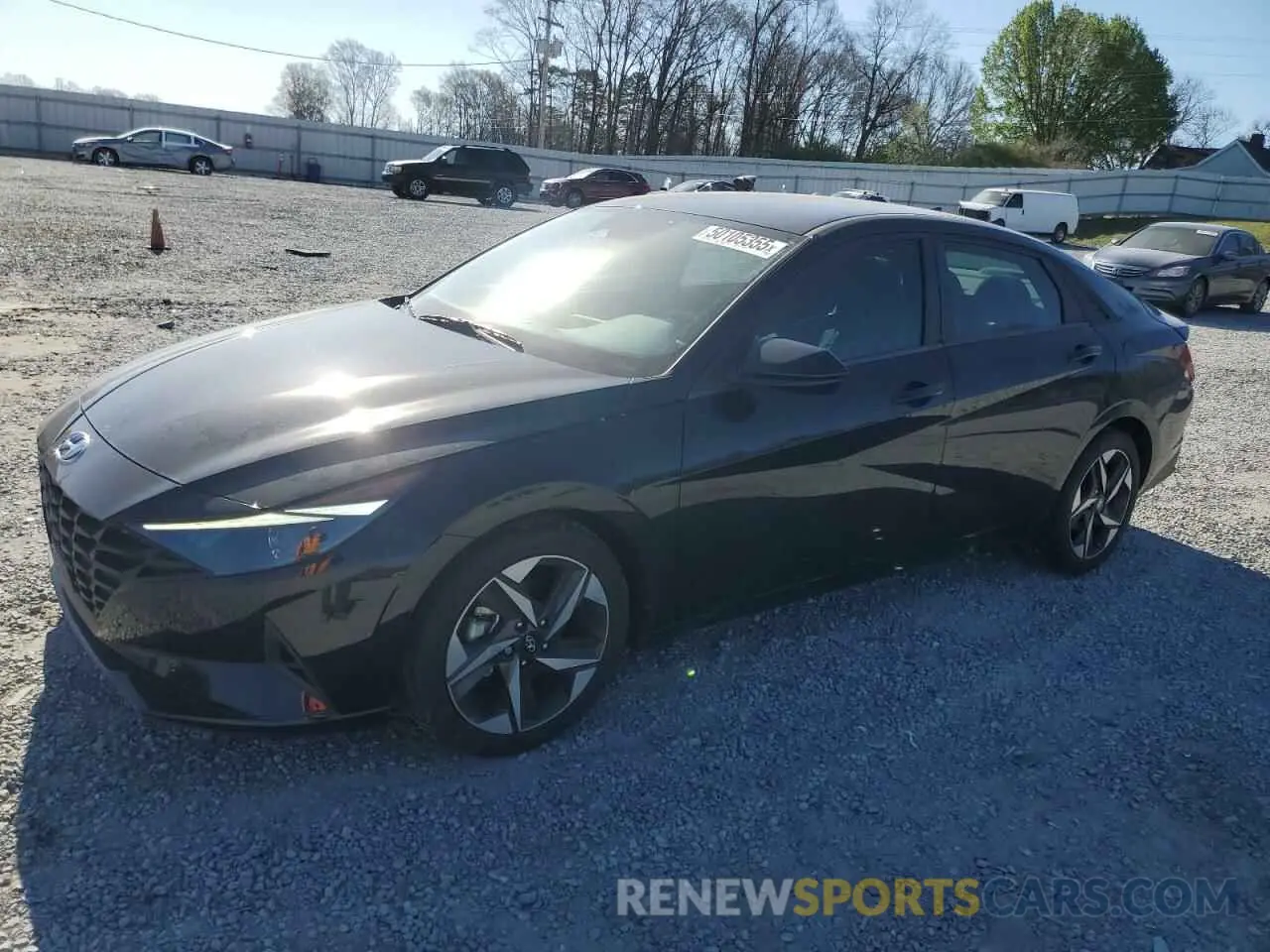1 Photograph of a damaged car 5NPLS4AG5PH113434 HYUNDAI ELANTRA 2023