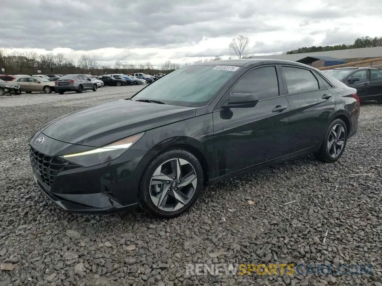 1 Photograph of a damaged car 5NPLS4AG6PH090116 HYUNDAI ELANTRA 2023