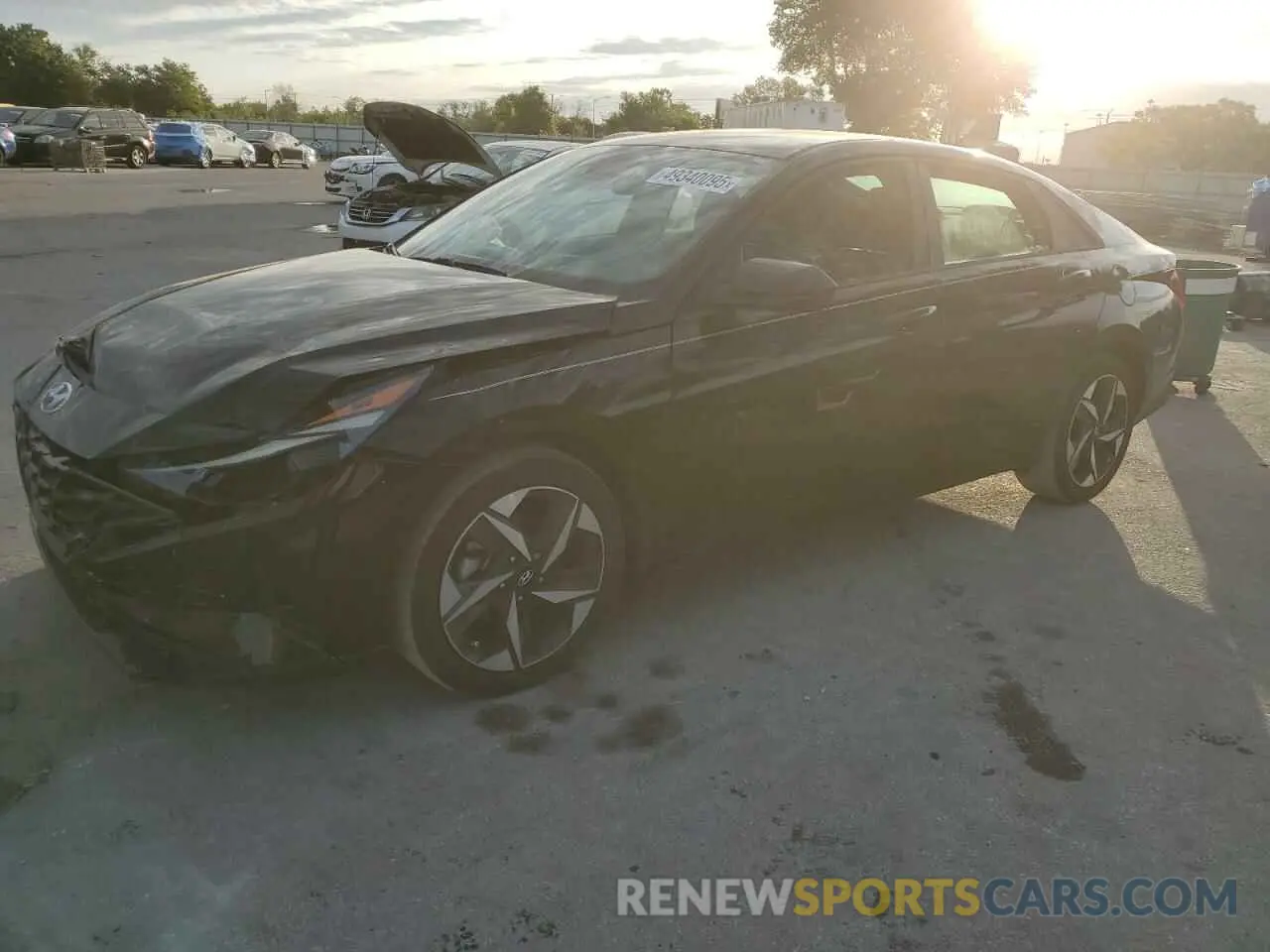 1 Photograph of a damaged car 5NPLS4AG6PH099401 HYUNDAI ELANTRA 2023