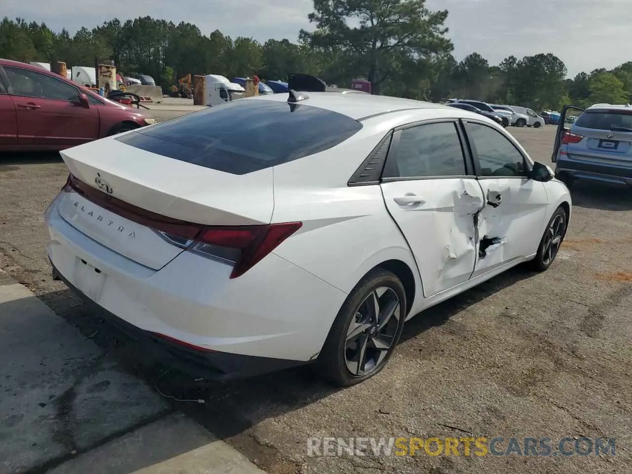 3 Photograph of a damaged car 5NPLS4AG6PH116052 HYUNDAI ELANTRA 2023