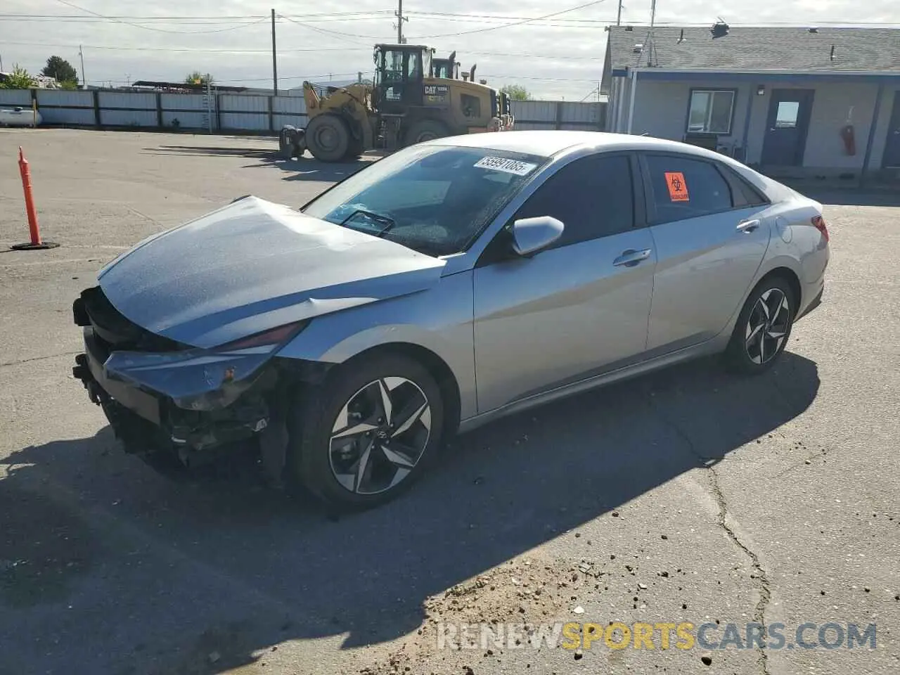 1 Photograph of a damaged car 5NPLS4AG7PH099603 HYUNDAI ELANTRA 2023