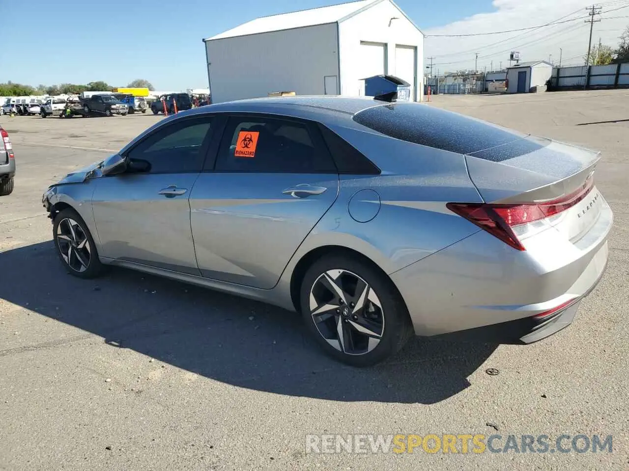 2 Photograph of a damaged car 5NPLS4AG7PH099603 HYUNDAI ELANTRA 2023