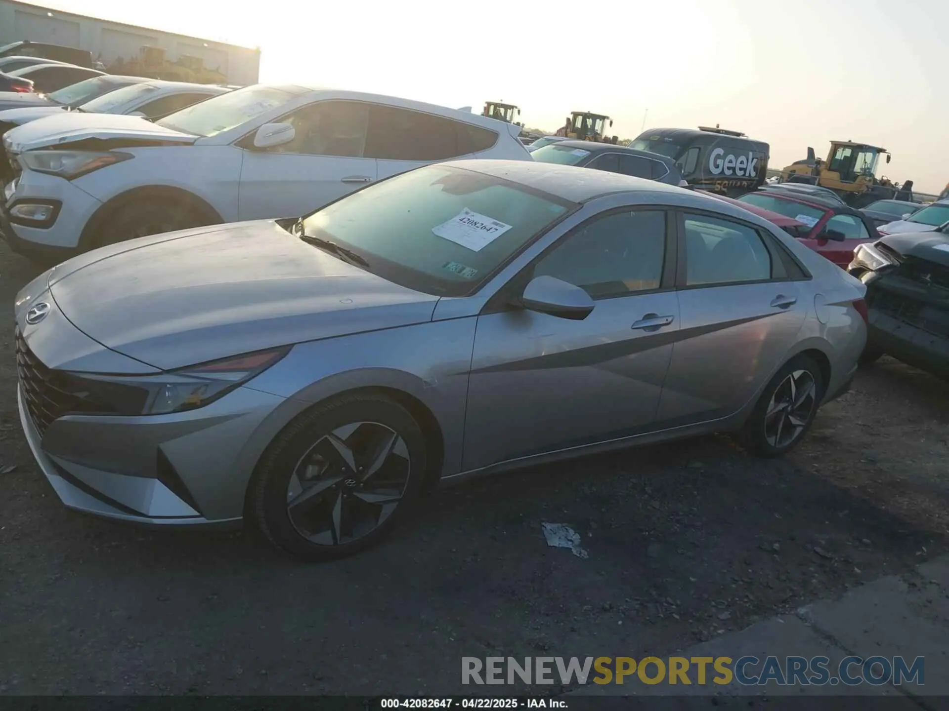 14 Photograph of a damaged car 5NPLS4AG7PH117792 HYUNDAI ELANTRA 2023