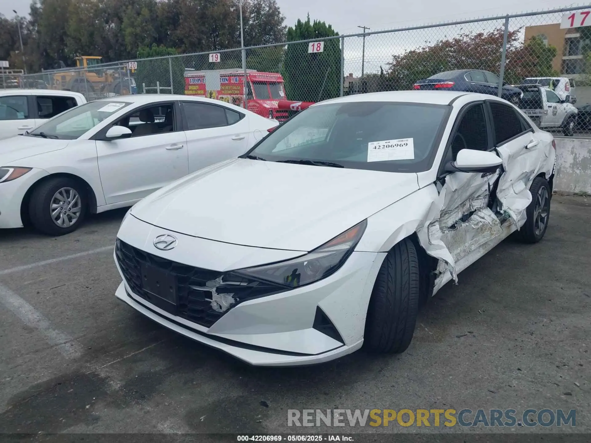 2 Photograph of a damaged car 5NPLS4AG8PH097908 HYUNDAI ELANTRA 2023