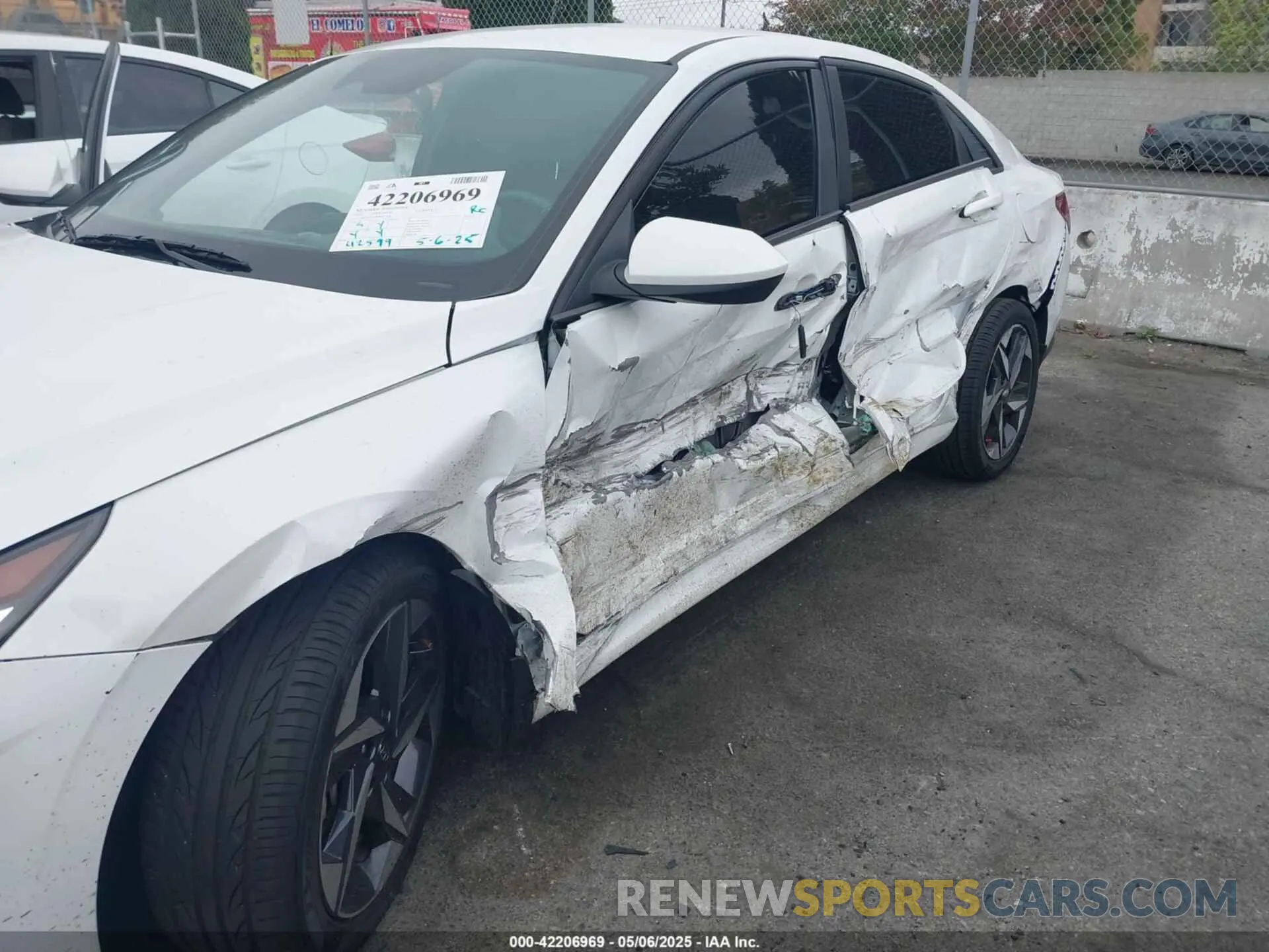 6 Photograph of a damaged car 5NPLS4AG8PH097908 HYUNDAI ELANTRA 2023