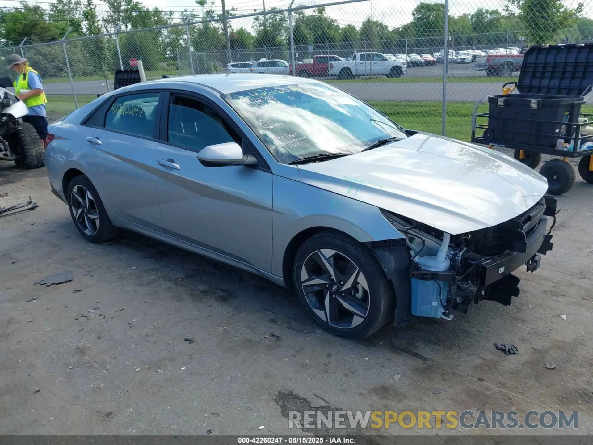 1 Photograph of a damaged car 5NPLS4AG8PH112715 HYUNDAI ELANTRA 2023