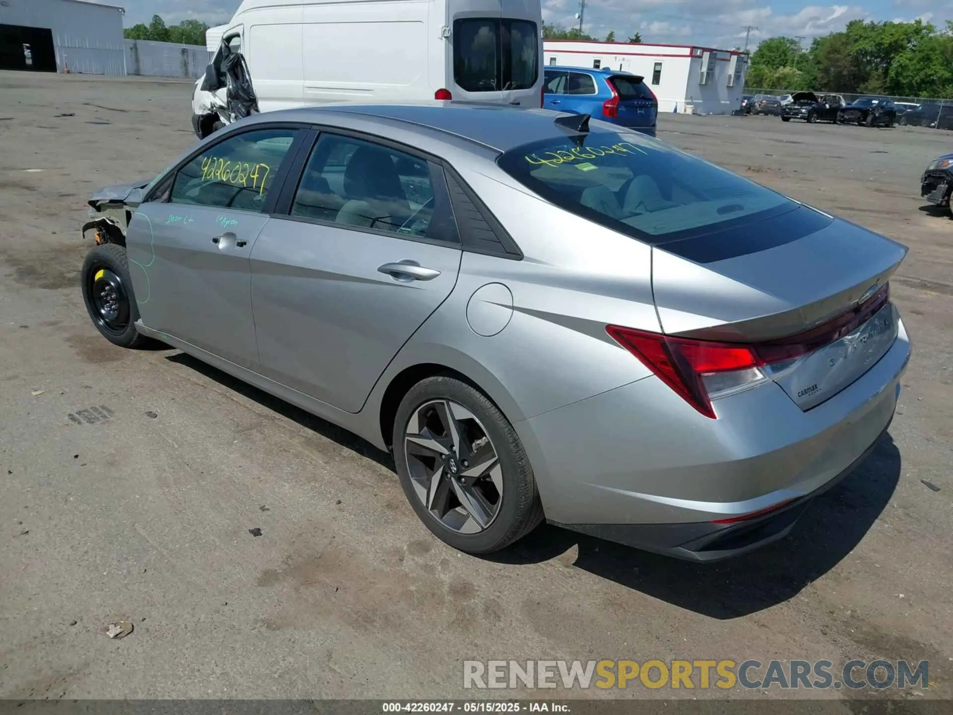 3 Photograph of a damaged car 5NPLS4AG8PH112715 HYUNDAI ELANTRA 2023