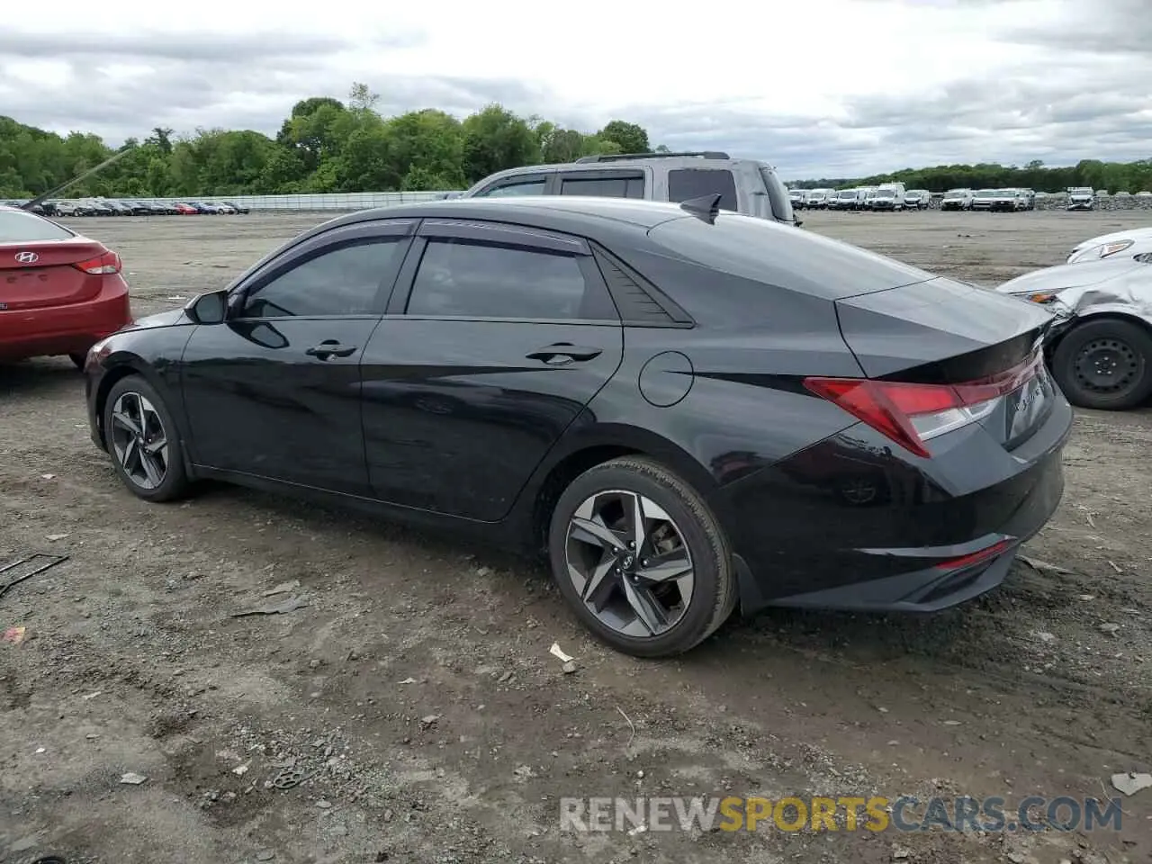2 Photograph of a damaged car 5NPLS4AG9PH097027 HYUNDAI ELANTRA 2023