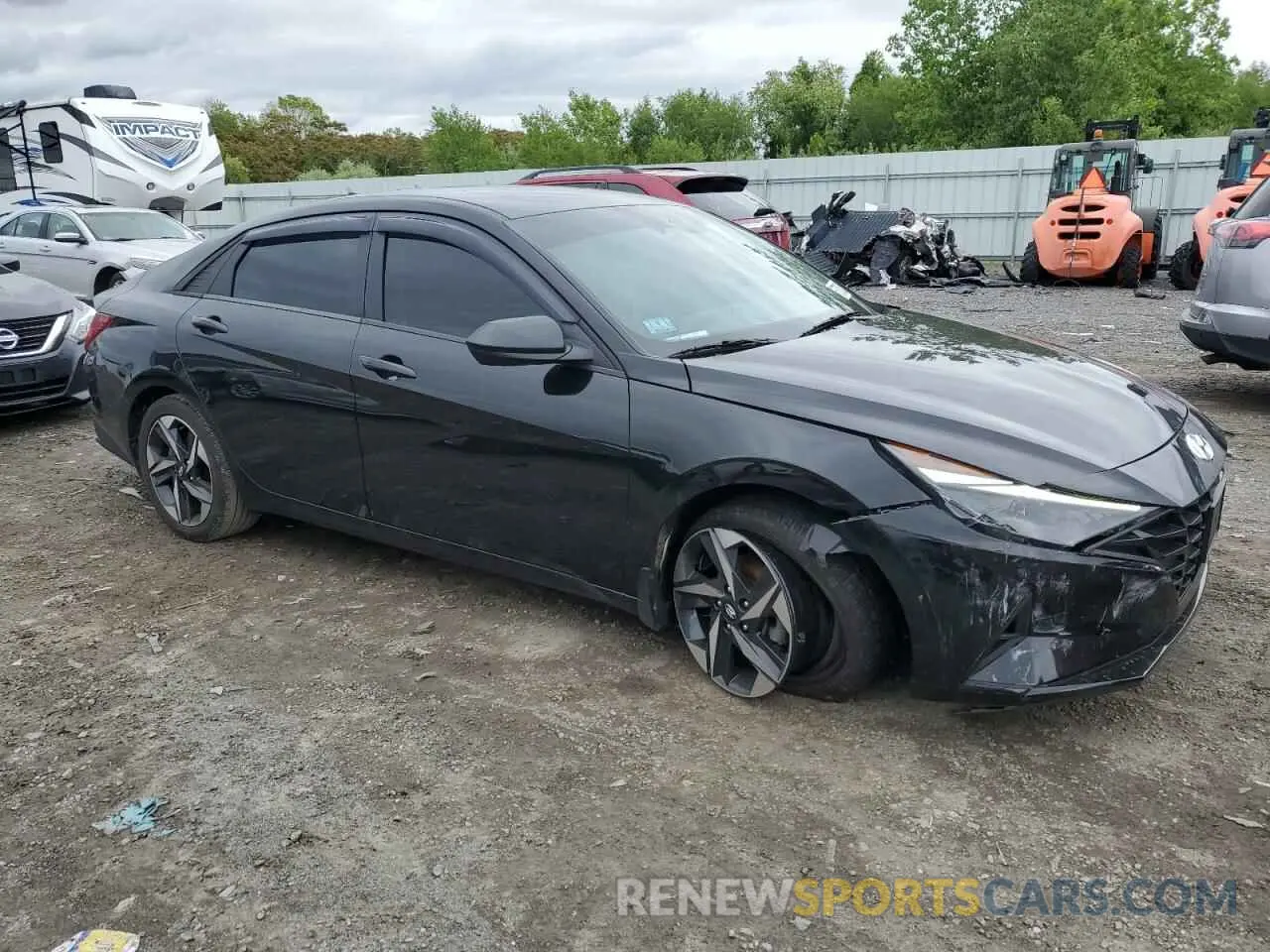 4 Photograph of a damaged car 5NPLS4AG9PH097027 HYUNDAI ELANTRA 2023