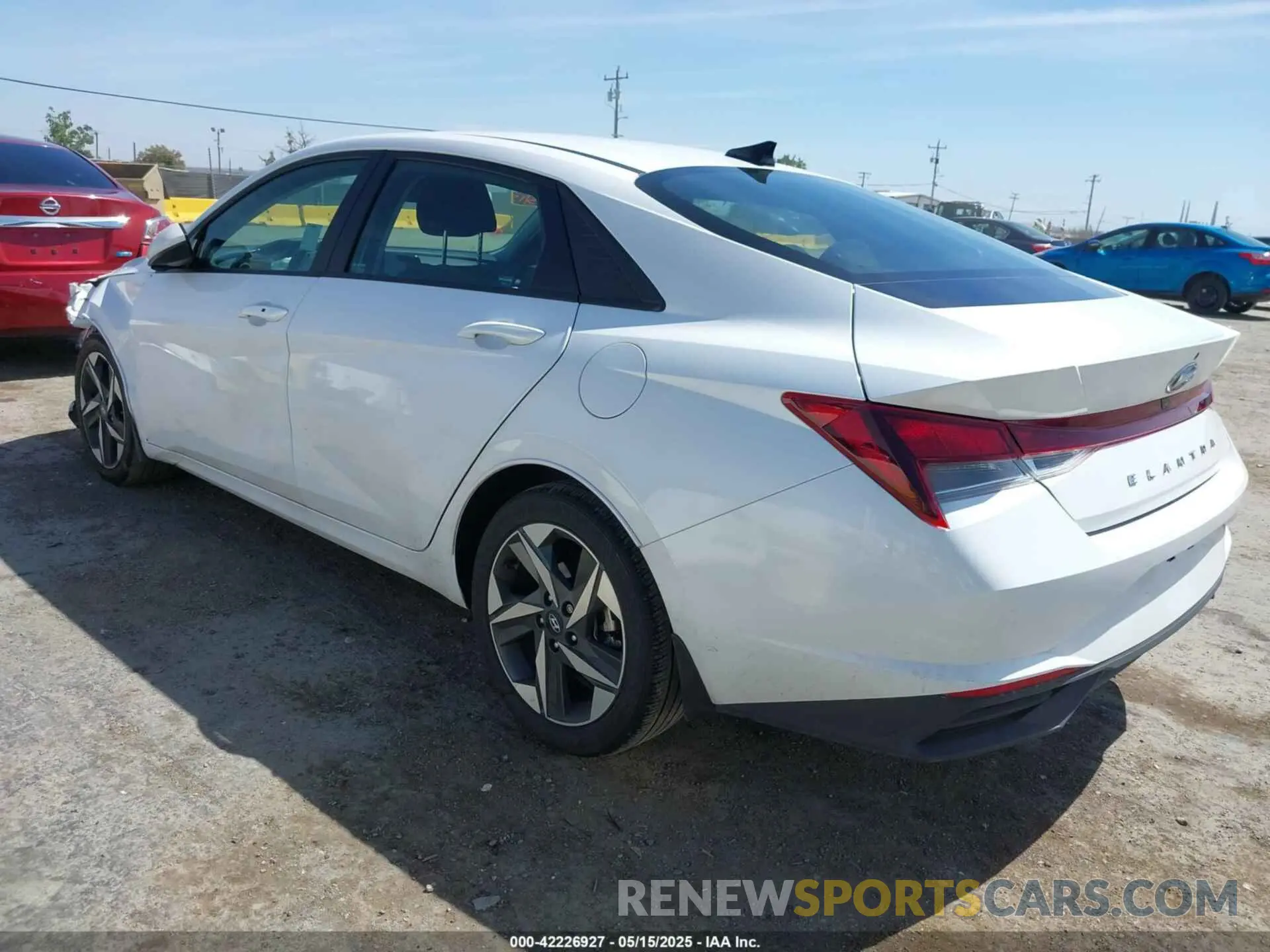 3 Photograph of a damaged car 5NPLS4AG9PH097867 HYUNDAI ELANTRA 2023