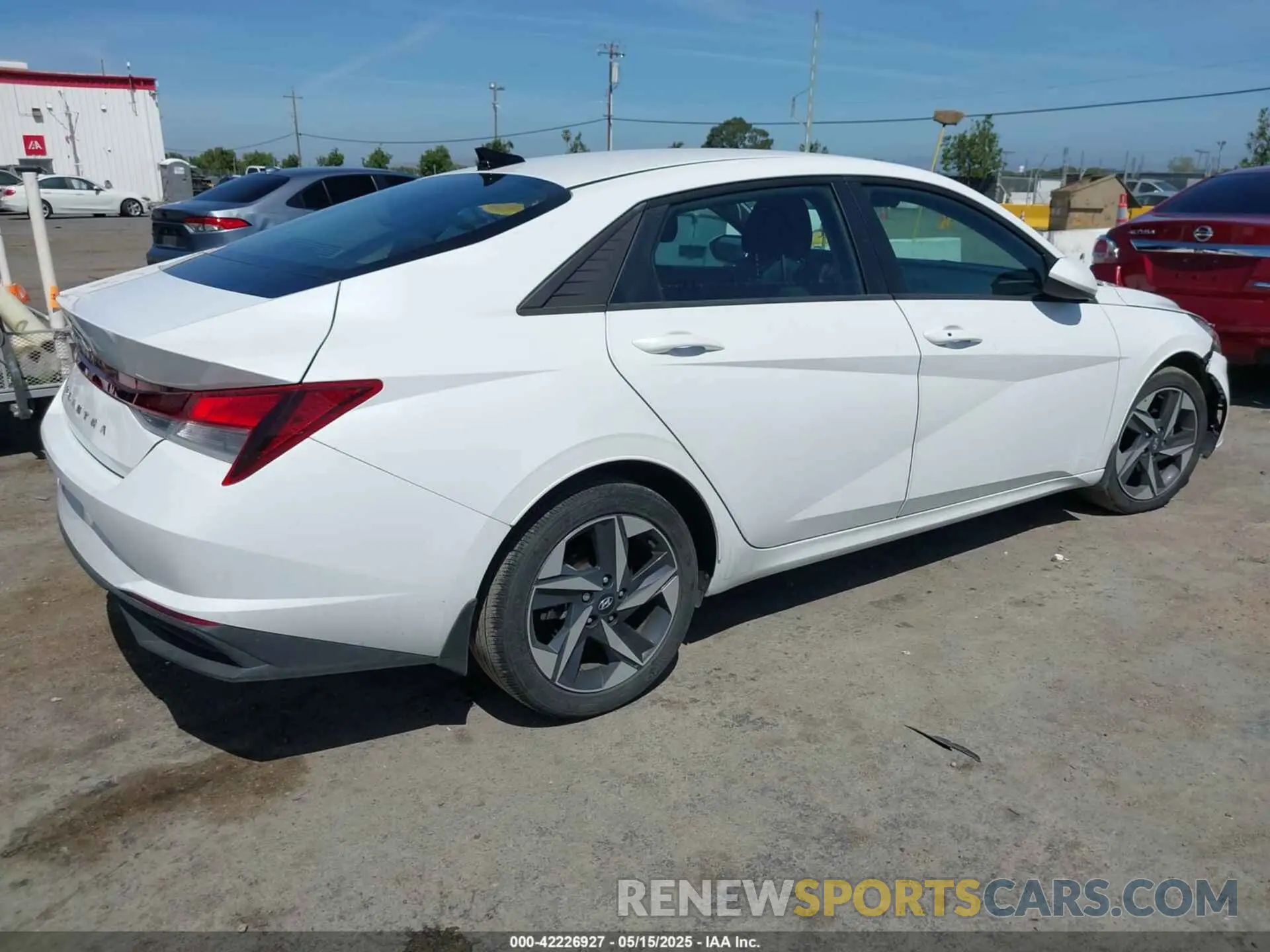 4 Photograph of a damaged car 5NPLS4AG9PH097867 HYUNDAI ELANTRA 2023