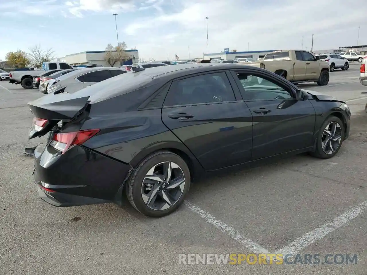 3 Photograph of a damaged car 5NPLS4AG9PH106650 HYUNDAI ELANTRA 2023