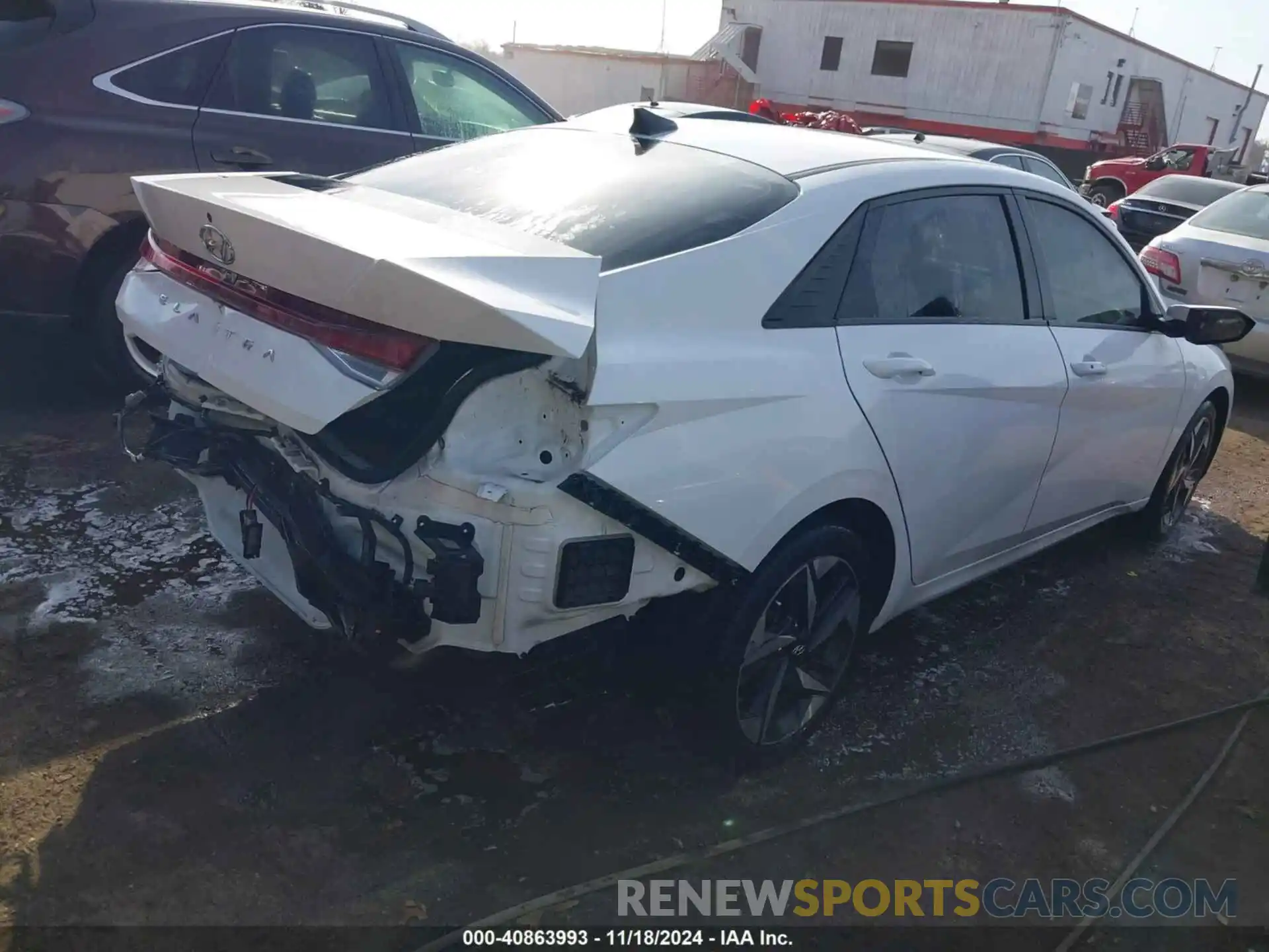 4 Photograph of a damaged car 5NPLS4AG9PH107894 HYUNDAI ELANTRA 2023