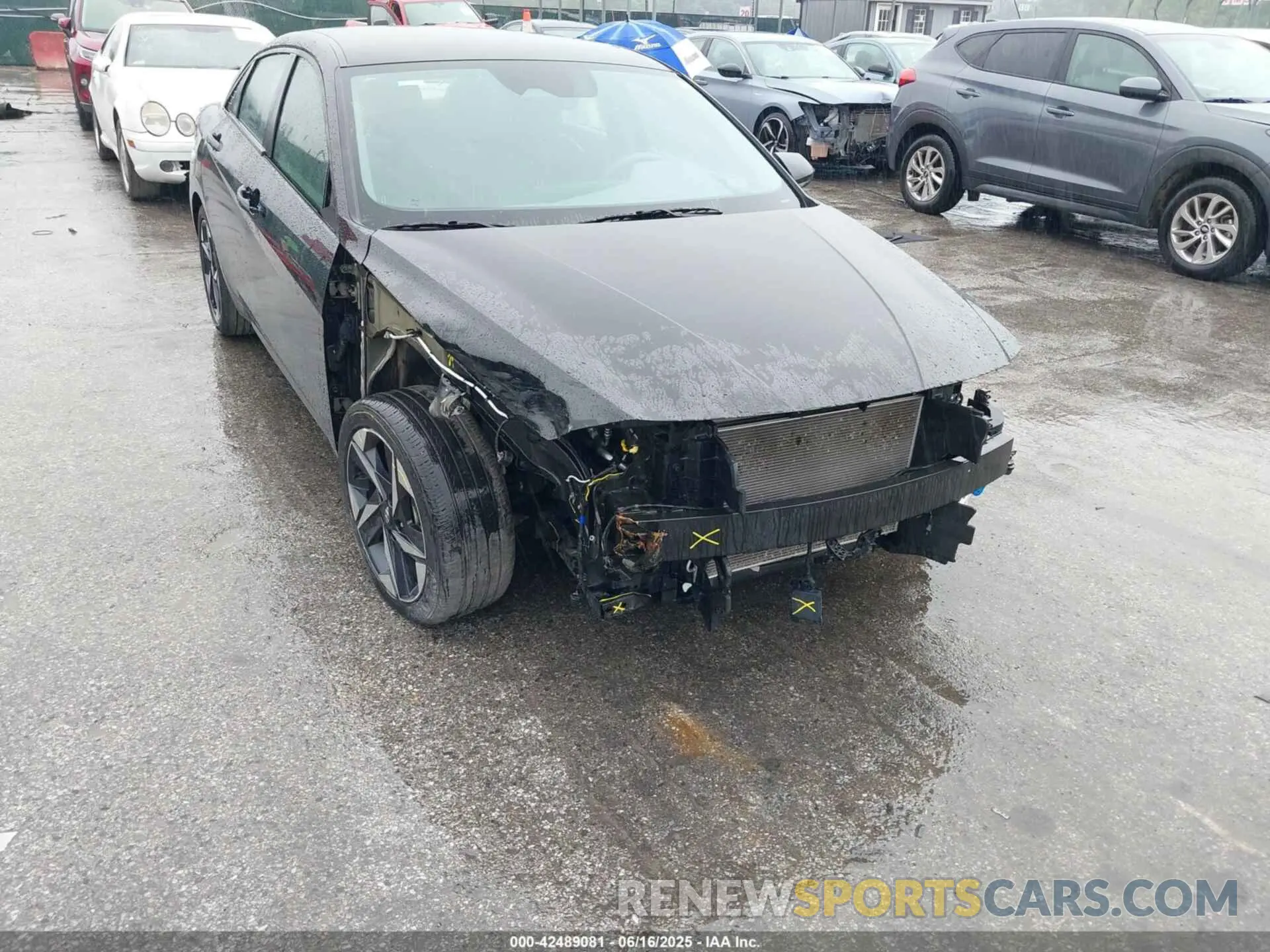 6 Photograph of a damaged car 5NPLS4AG9PH111699 HYUNDAI ELANTRA 2023