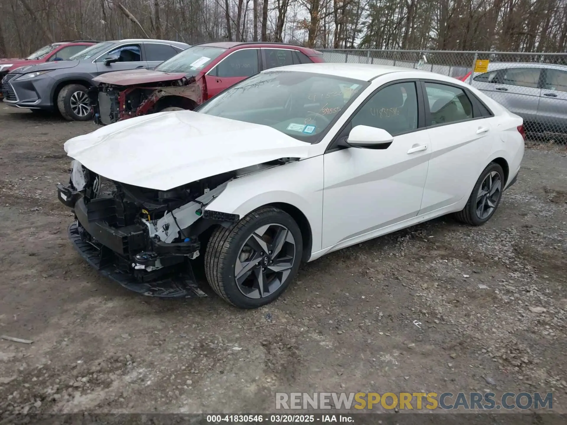 2 Photograph of a damaged car 5NPLS4AGXPH086277 HYUNDAI ELANTRA 2023