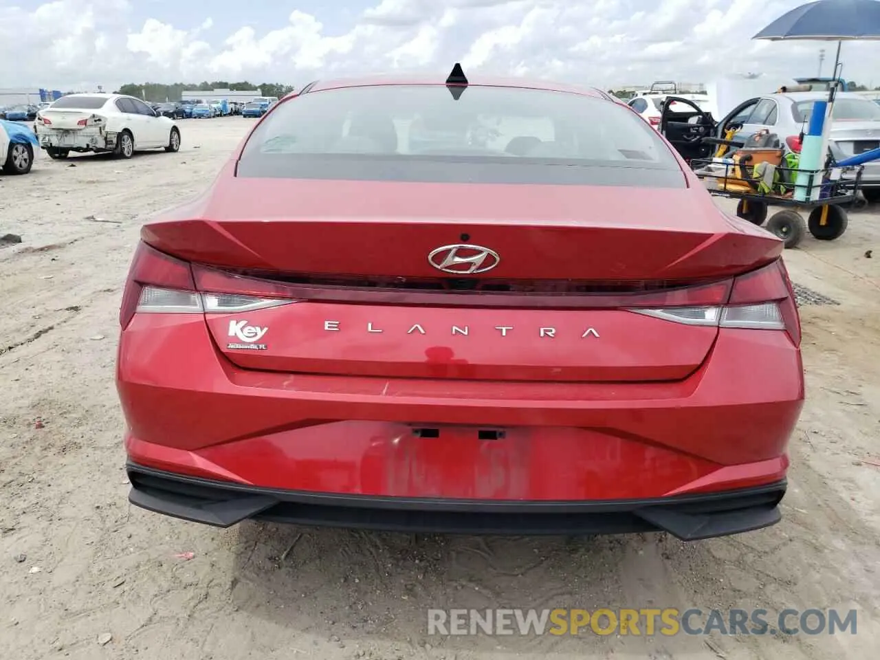 6 Photograph of a damaged car 5NPLS4AGXPH097103 HYUNDAI ELANTRA 2023