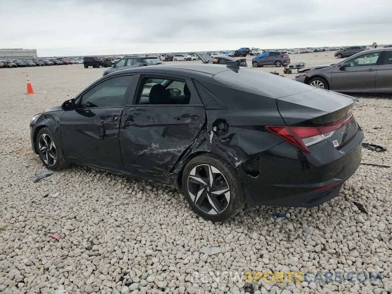 2 Photograph of a damaged car 5NPLS4AGXPH099448 HYUNDAI ELANTRA 2023
