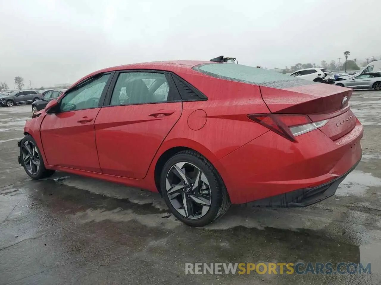 2 Photograph of a damaged car 5NPLS4AGXPH106480 HYUNDAI ELANTRA 2023